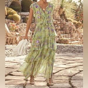 Johnny Was inspired “Edith Derby Maxi Dress”. New with tags from Sundance.